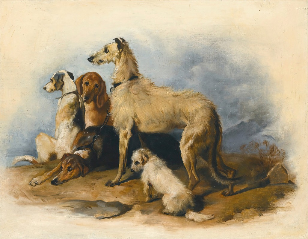 Highland Dogs by Sir Edwin Henry Landseer — digital art print download