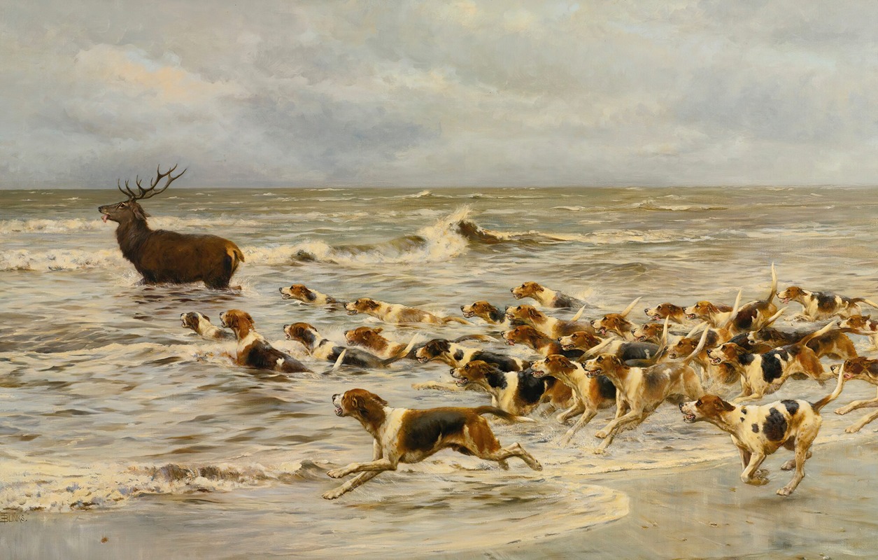 The Chase by Томас Блинкс — digital art print download