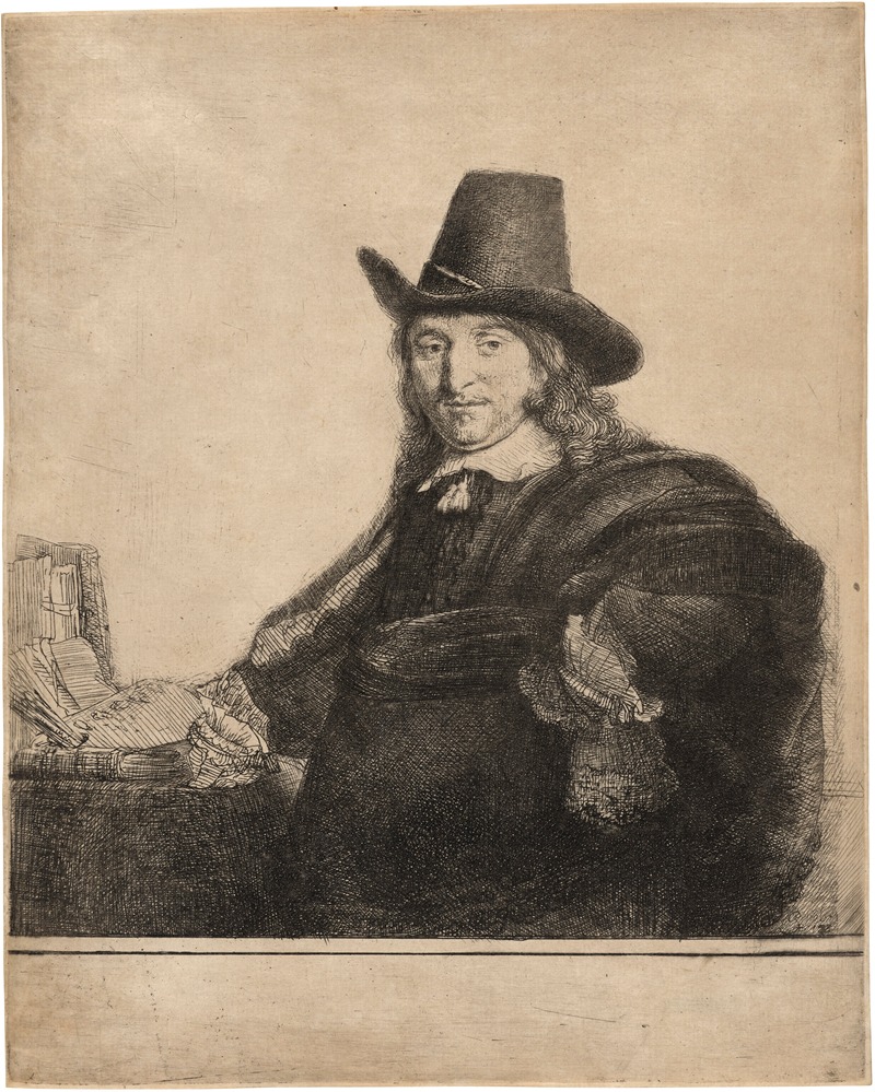 Jan Asselijn, Painter ('Krabbetje') by Рембрандт ван Рейн — digital art print download