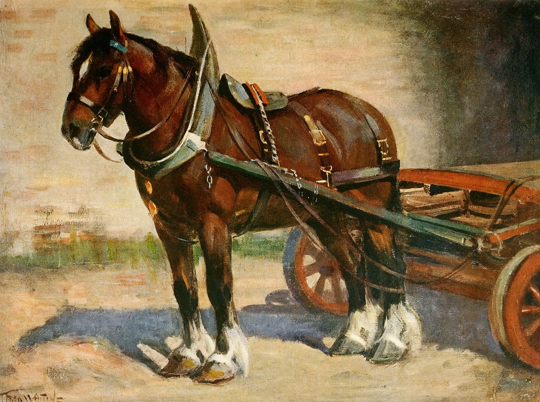 A Typical Clydesdale by Frederic Whiting — digital art print download