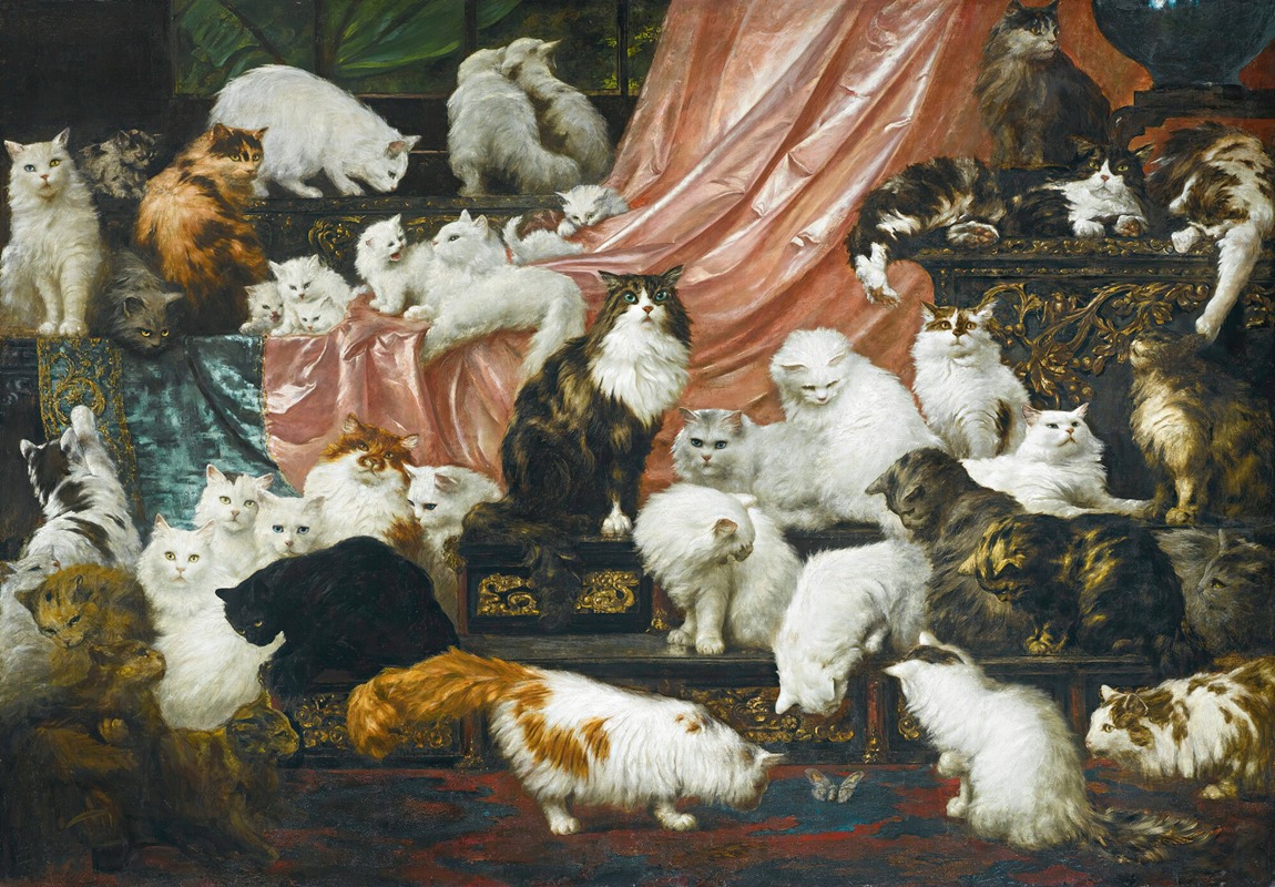 My Wife's Lovers by Карл Келер — digital art print download