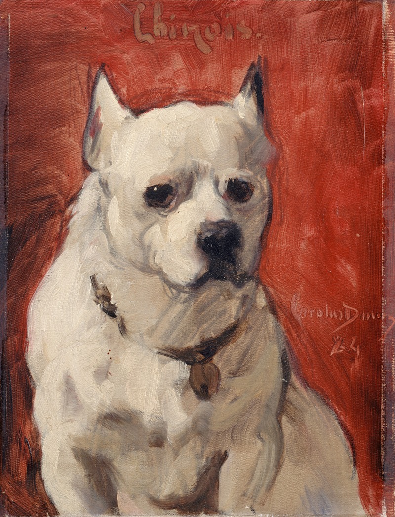 Le chien 'chinois' by Carolus-Duran, 1884 — digital art print download