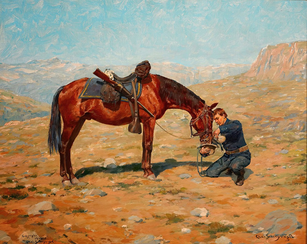 The Last Drop by Шарль Шрейфогель — digital art print download