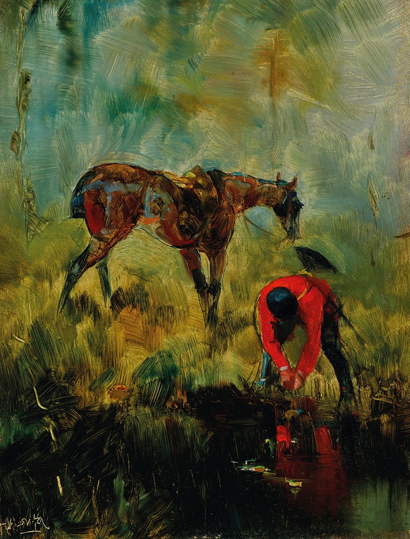 Cheval de chasse à courre by Анри де Тулуз-Лотрек, 1880 — digital art print download