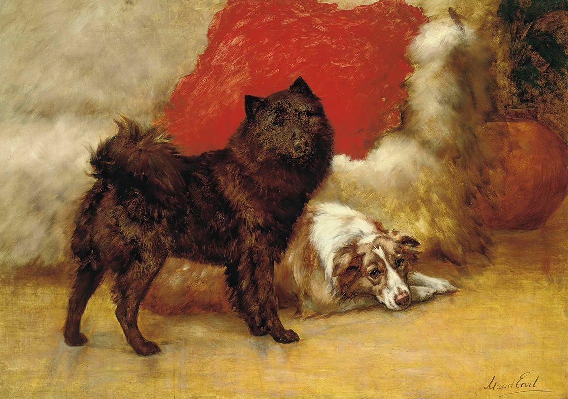 Best friends by Maud Earl — digital art print download