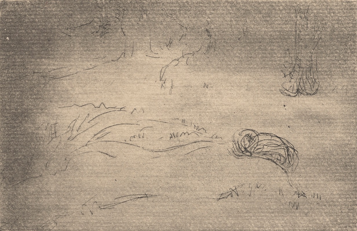 Nu couché dans un paysage by Родерик О'Конор, 1895 — digital art print download