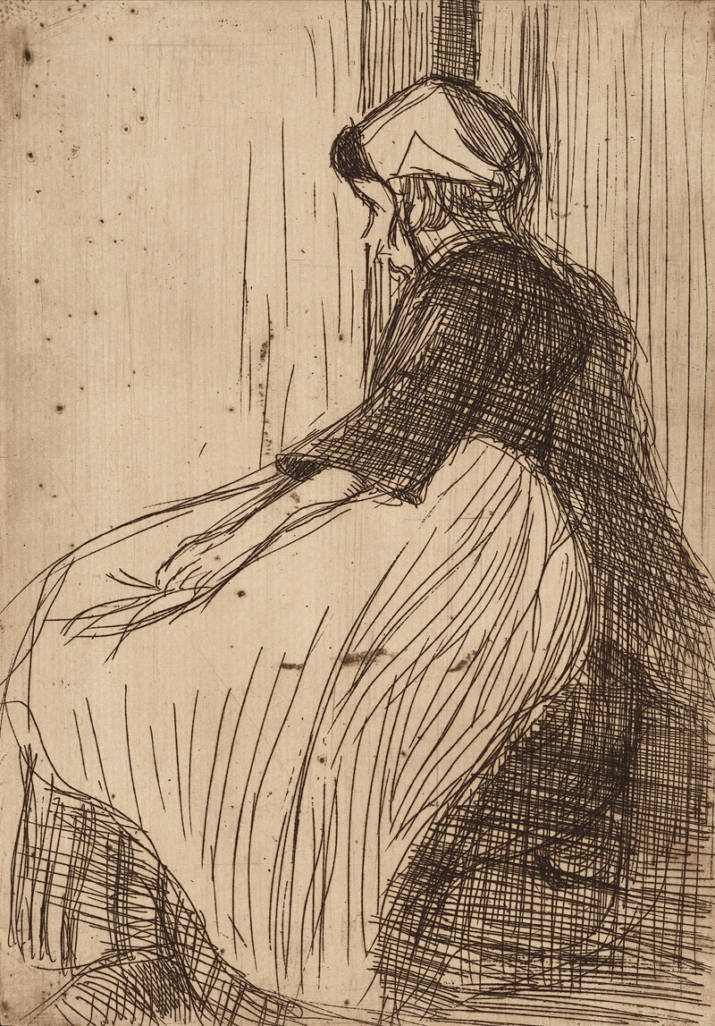 Paysanne bretonne by Родерик О'Конор, 1893 — digital art print download