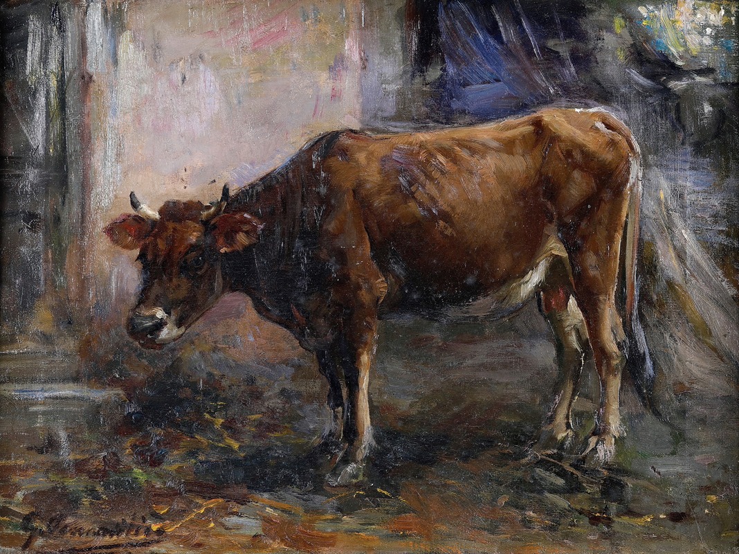 Mucca by Джузеппе Пеннезилико — digital art print download
