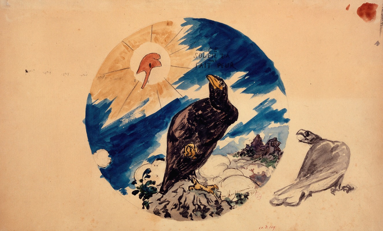 L'assiette républicaine by Félix Bracquemond, 1868 — digital art print download