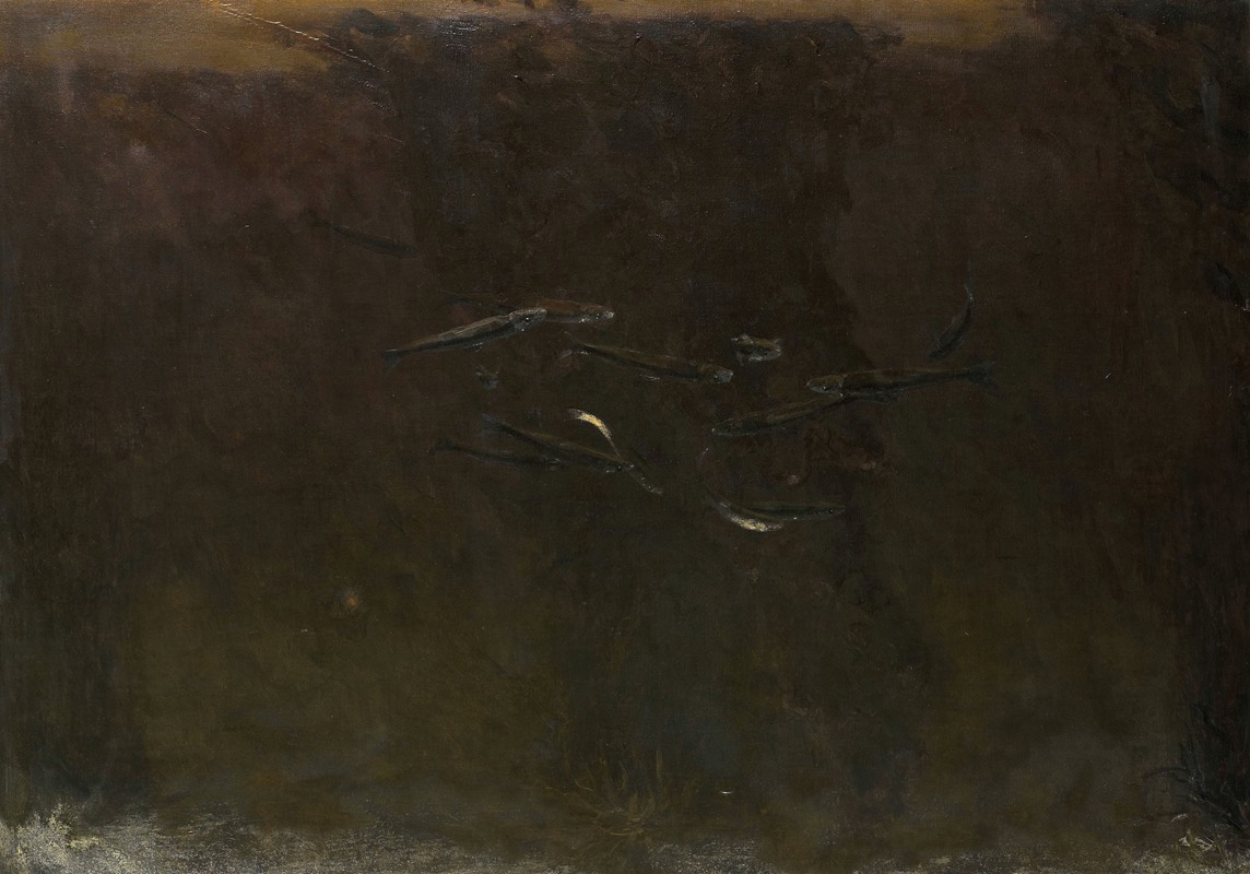 Fish in an Aquarium by Геррит Виллем Дейсселхоф, 1890 - 1924 — digital art print download