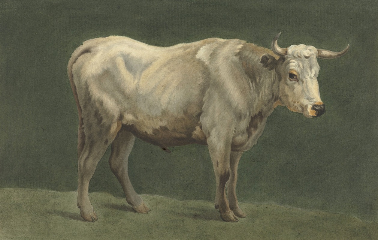 Staande stier, naar rechts by Жан Бернар, 1775 - 1833 — digital art print download