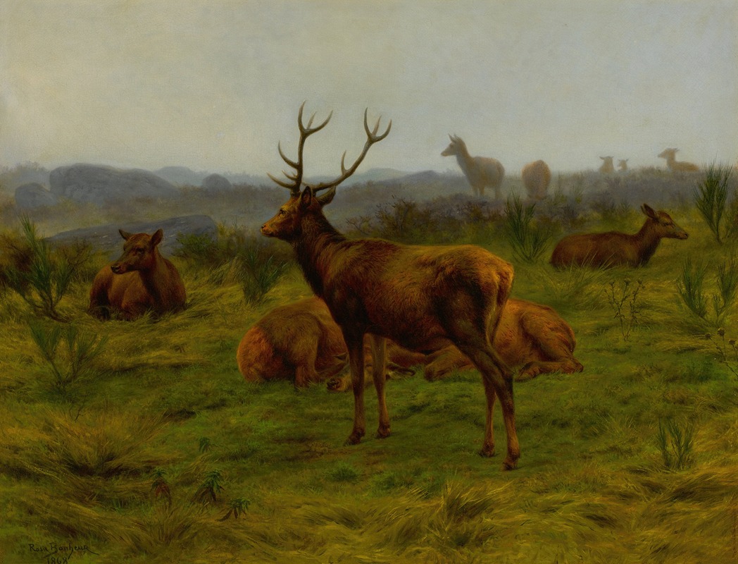 The Monarch of the Herd — Rosa Bonheur