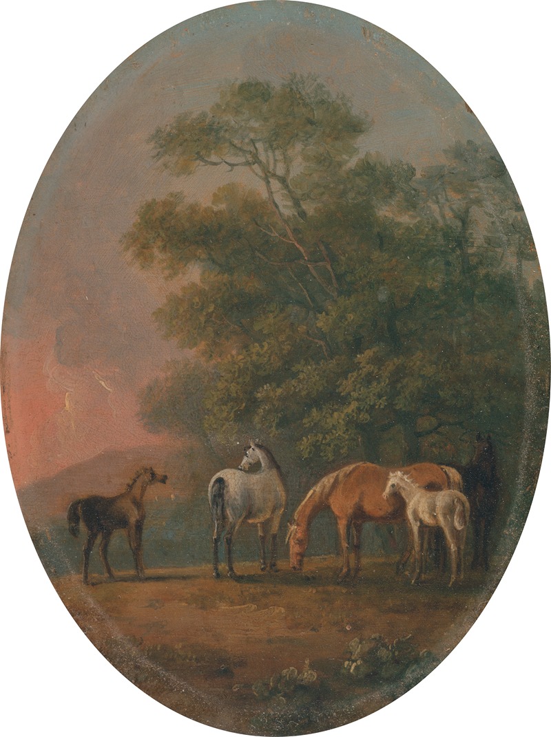 Mares and Foals by Сорей Гилпин — digital art print download