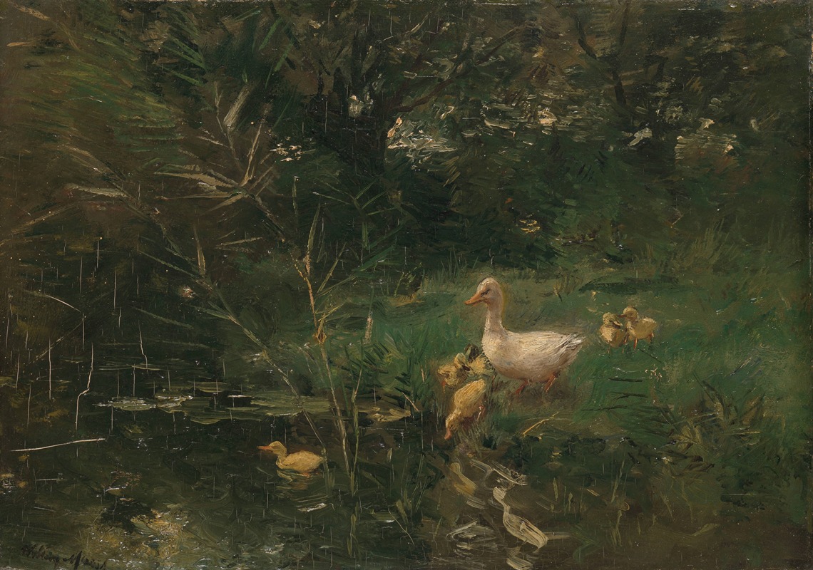Eendjes by Виллем Марис — digital art print download