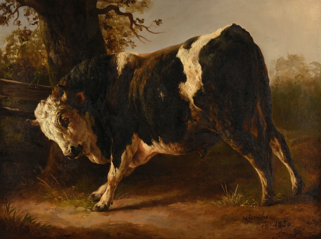 Taureau en courroux by Жак-Раймон Брассас, 1833-1850 — digital art print download