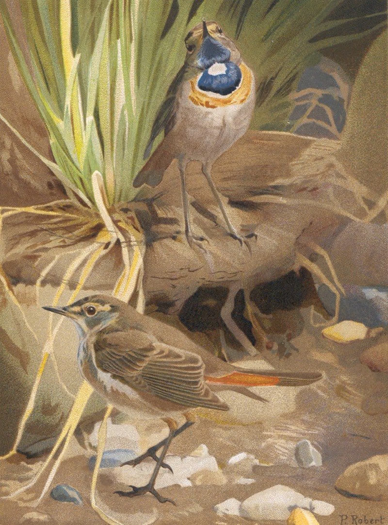 Gorge Bleue by Léo-Paul Robert, 1880 — digital art print download