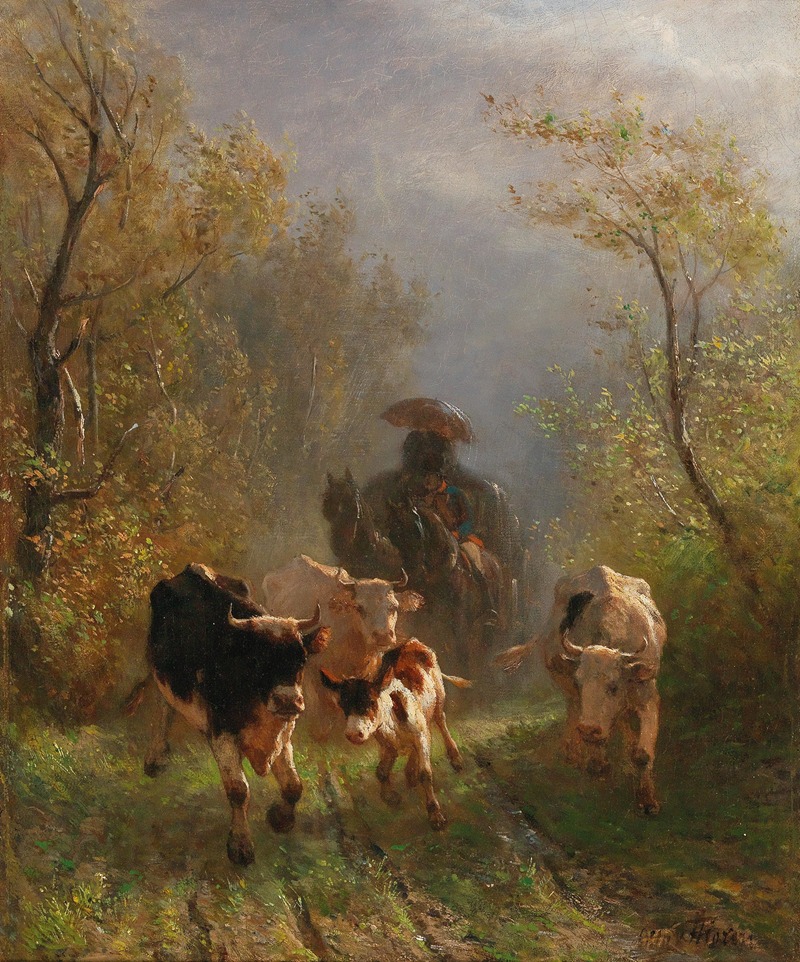Encounter on the Country Road — Otto von Thoren