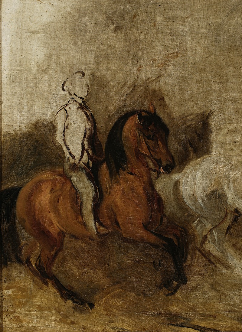 Horseman, sketch by Пётр Михаловский — digital art print download