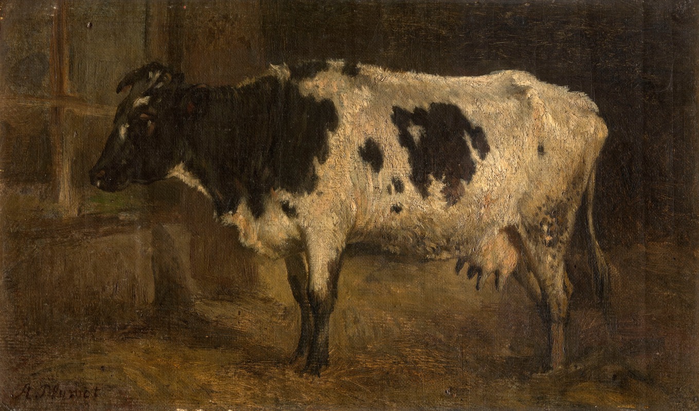Cow. by Андре Плюмо — digital art print download