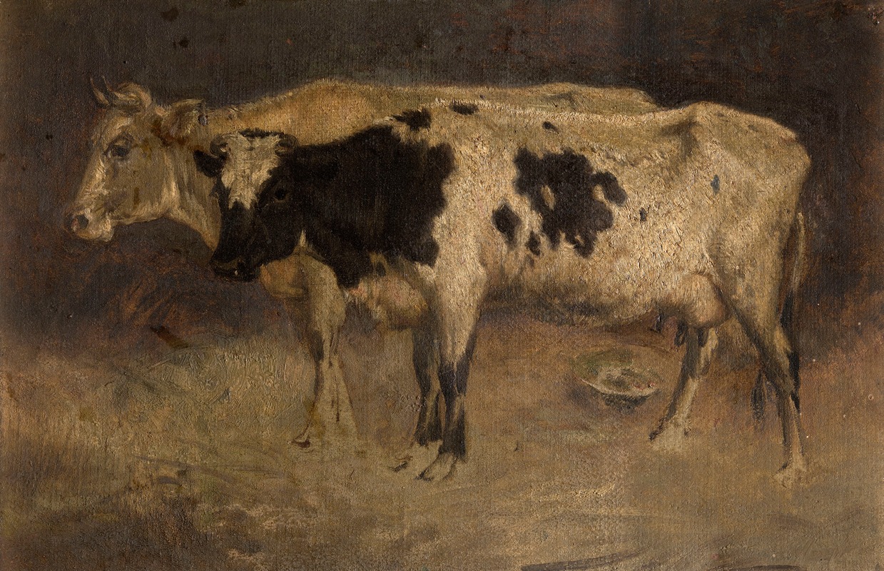 Cows by Андре Плюмо — digital art print download
