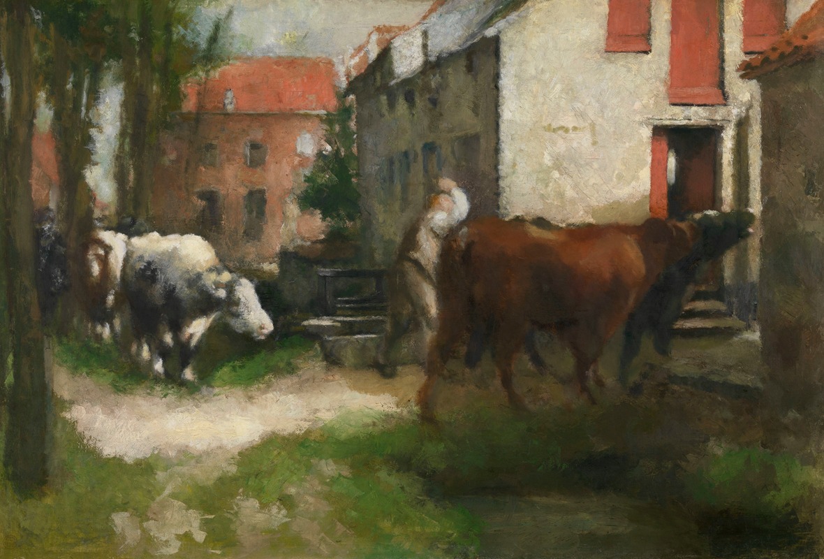 To the Stables by Ян Стоббаертс — digital art print download