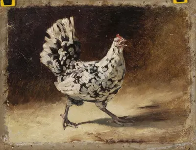 Hen by Jean Lulvès — digital art print download