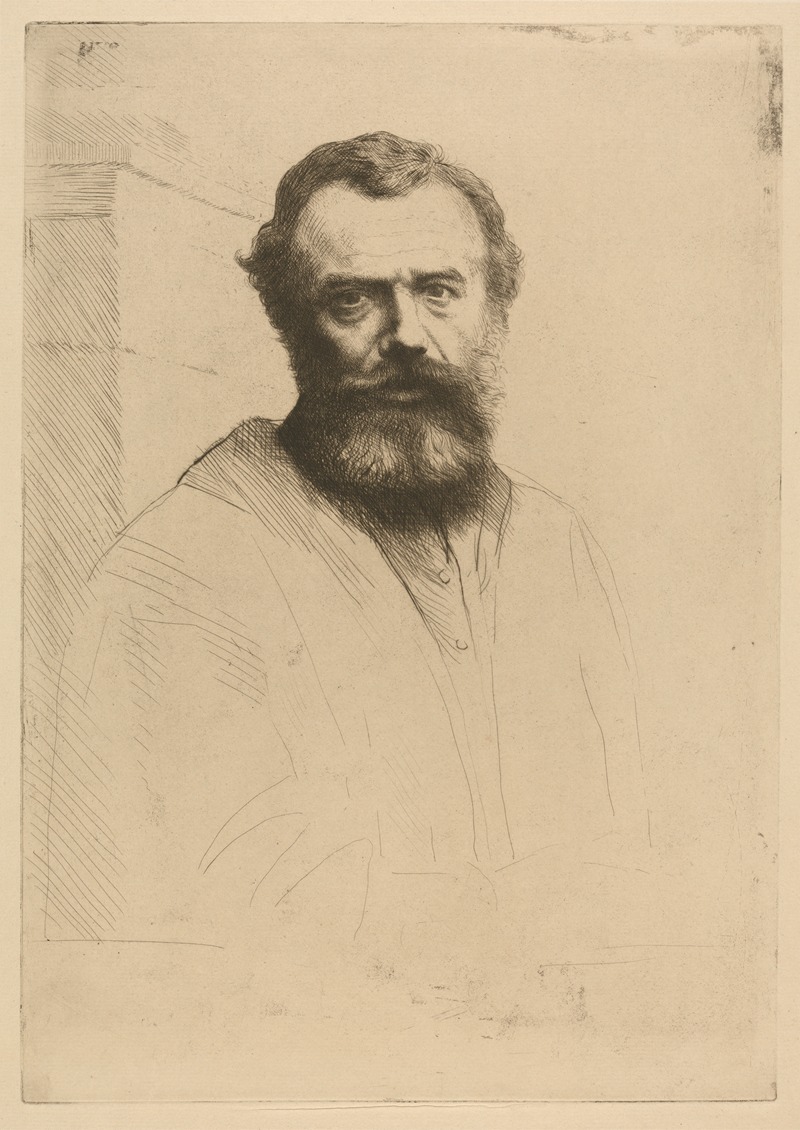 Alphonse Legros by Альфонс Легро — digital art print download