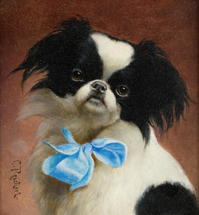 Japanese Chin by Carl Reichert — digital art print download
