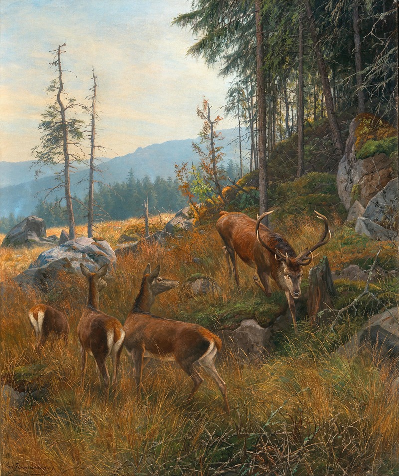 Zum Rudel by Карл Циммерманн — digital art print download