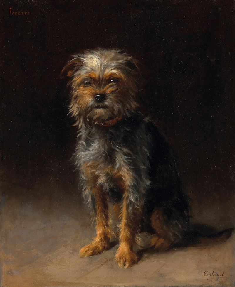 A Loyal Friend by Martin Couland, 1889 — digital art print download