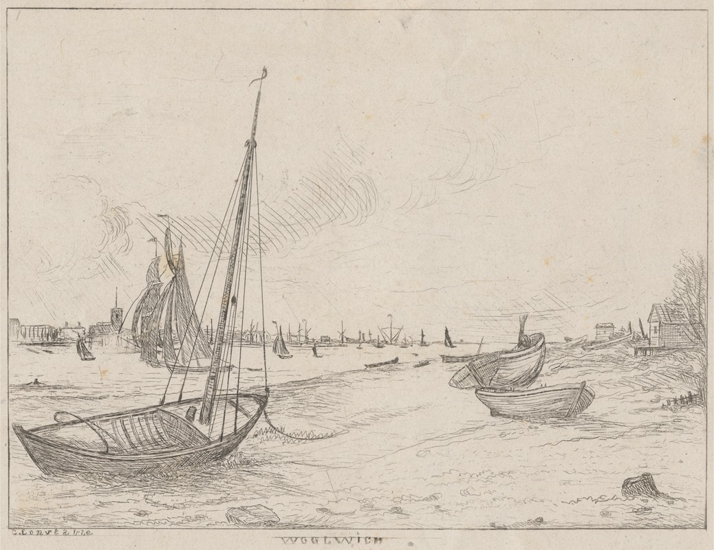 Woolwich by Charles Golding Constable — digital art print download