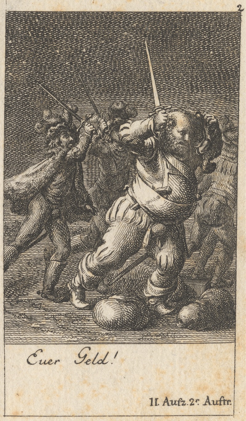 'Henry IV, Part I,' Act II, Scene II — Daniel Nikolaus Chodowiecki