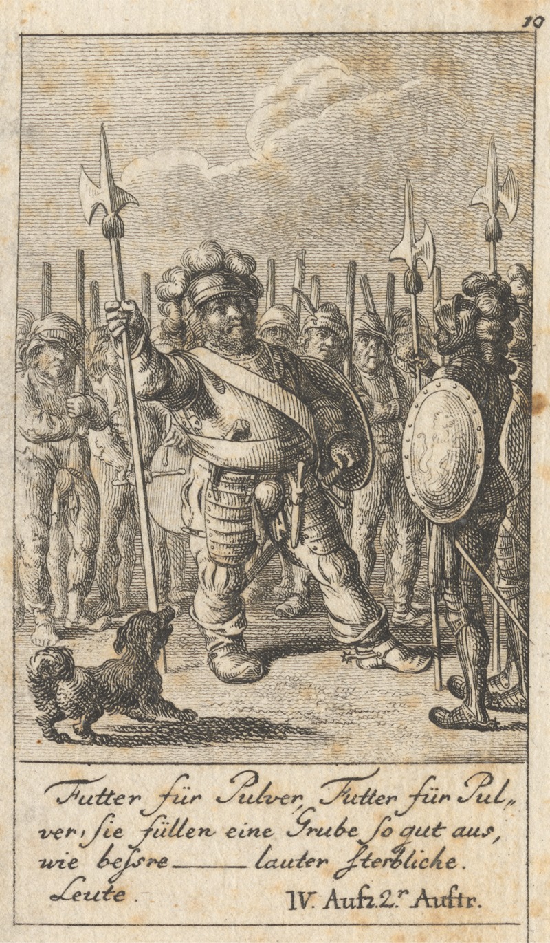'Henry IV, Part I,' Act IV, Scene II — Daniel Nikolaus Chodowiecki