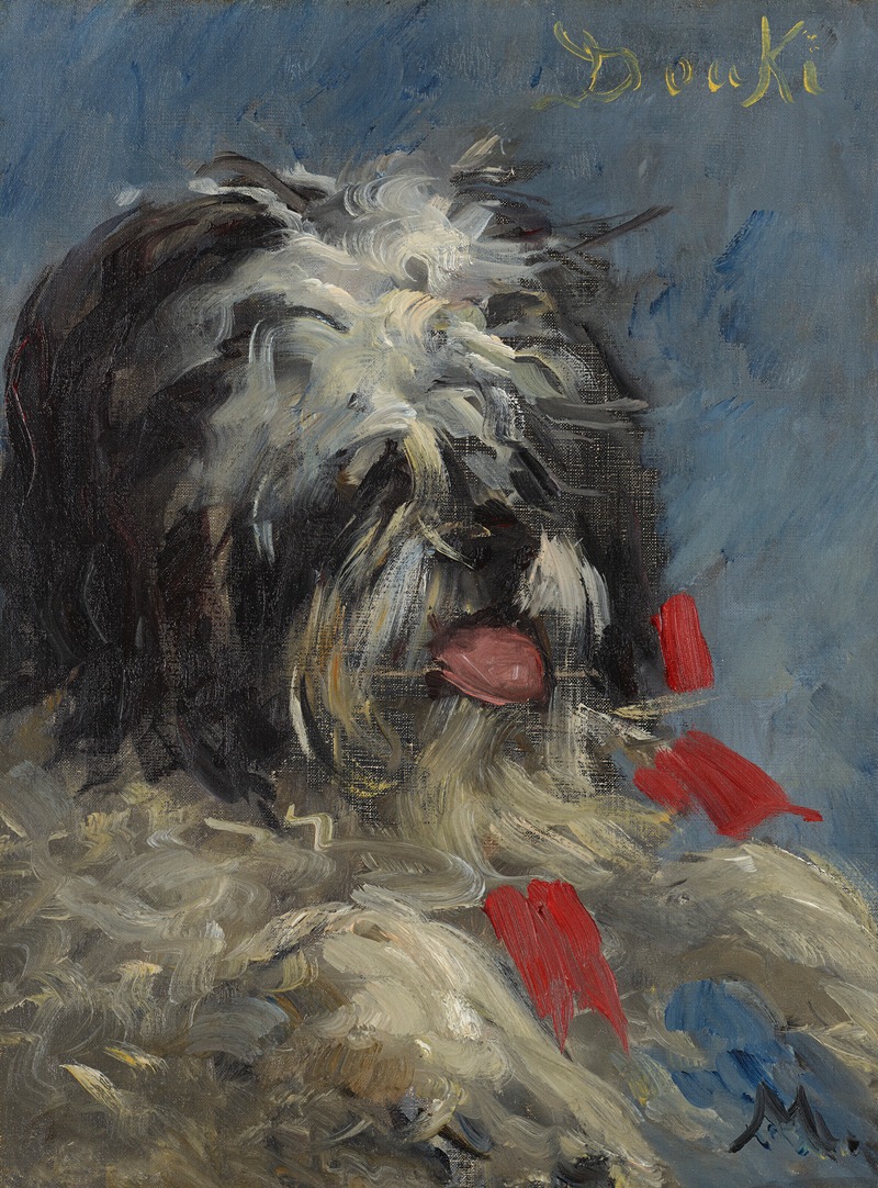 Le chien 'Donki' by Édouard Manet, 1876 — digital art print download