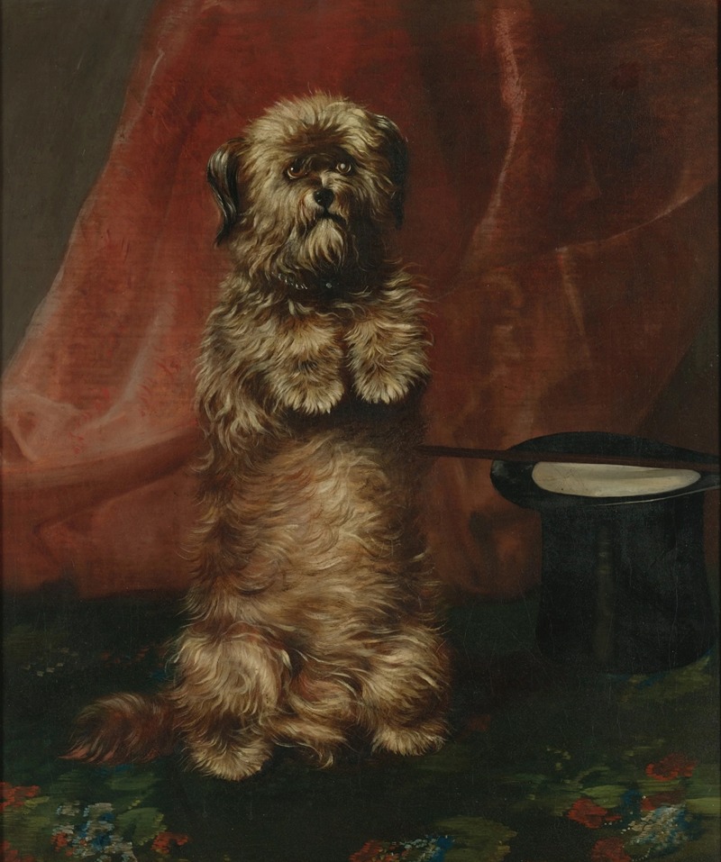 Sit Up Sir; Ginger by Генри Барро, 1859 — digital art print download