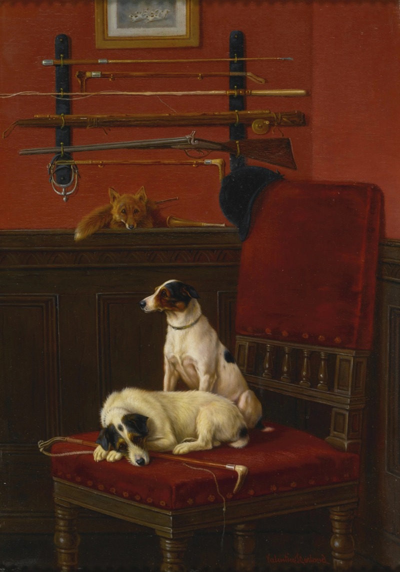 Sporting Quarters by Valentine Thomas Garland — digital art print download