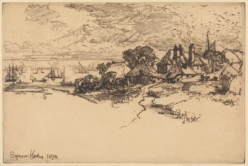 An Essex Farm — Francis Seymour Haden