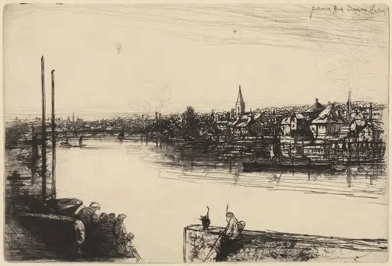 Бэттерси Рич by Фрэнсис Сеймур Хейден, 1863 — digital art print download