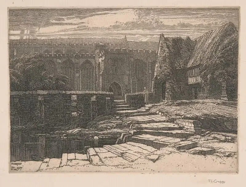 Селленгер by Фредерик Ландсиир Маур Григгс, 1921 — digital art print download