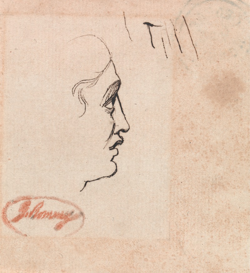 Head of a Youth — George Romney