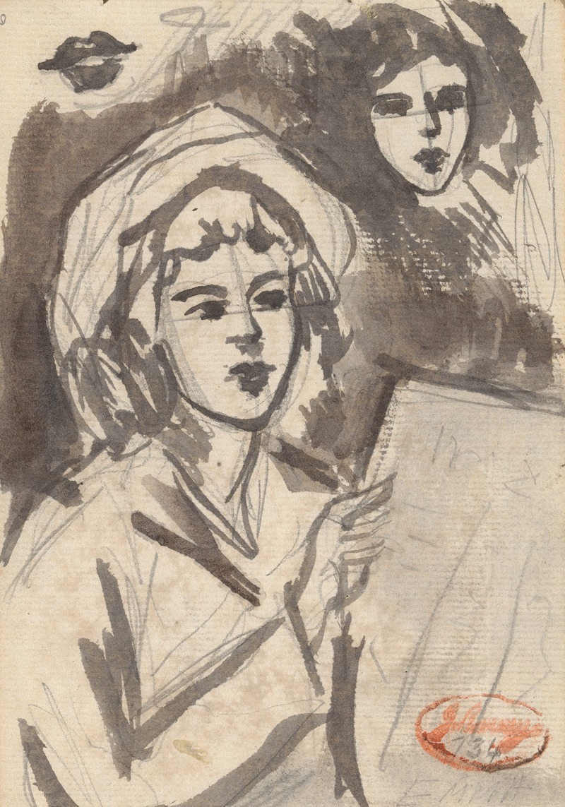 Sketch by Джордж Ромни, 1784 — digital art print download