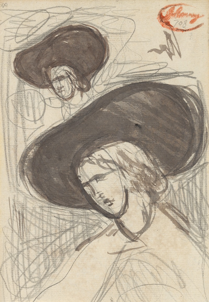 Sketch by Джордж Ромни, 1784 — digital art print download