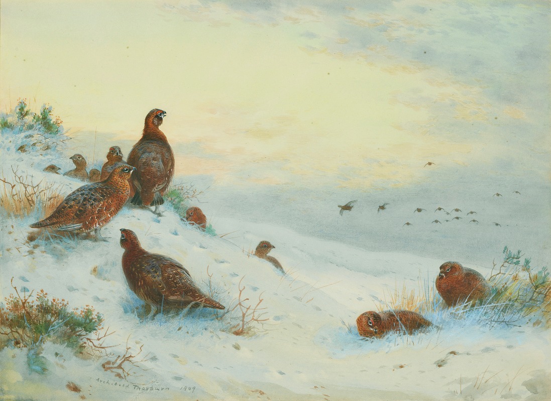 End of the season — Archibald Thorburn