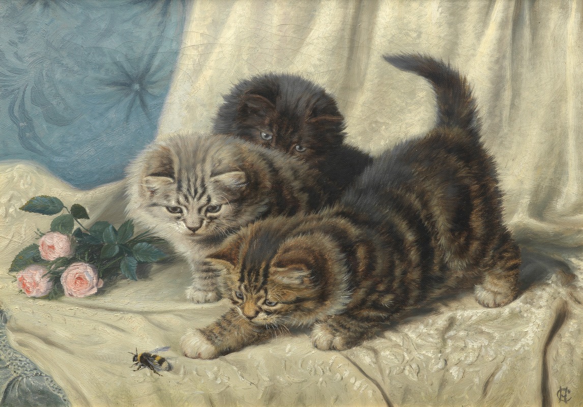 A dangerous toy by Horatio Henry Couldery — digital art print download