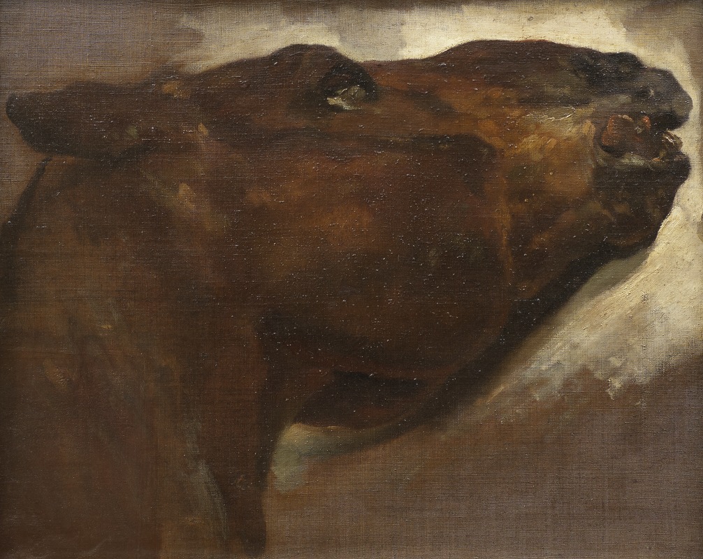 Study of a Dead Horse by Теодор Жерико — digital art print download