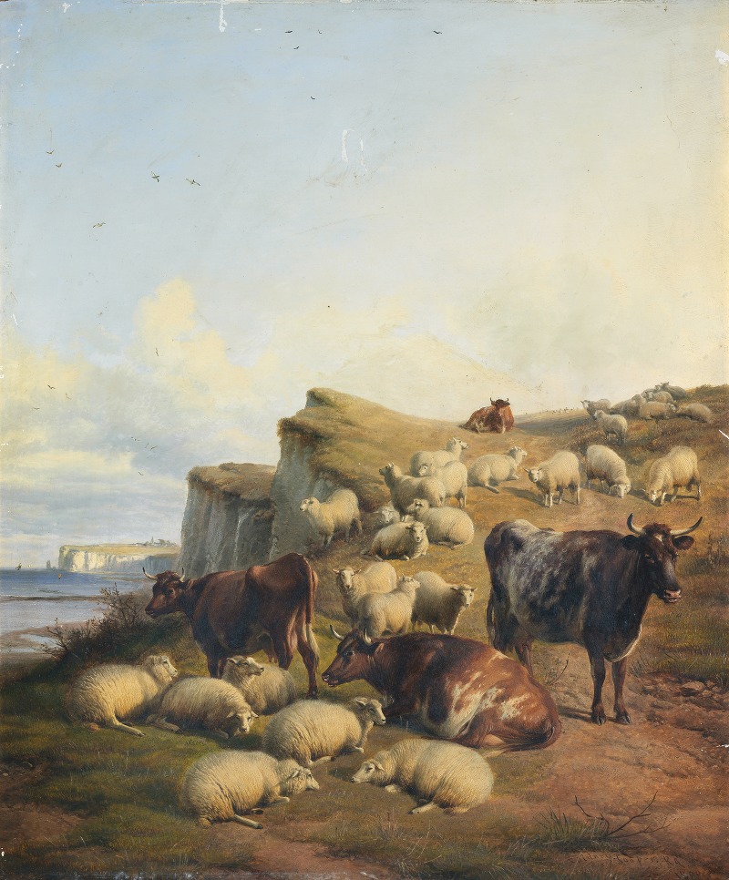 Seven Sisters by Томас Сидни Купер, 1880 — digital art print download