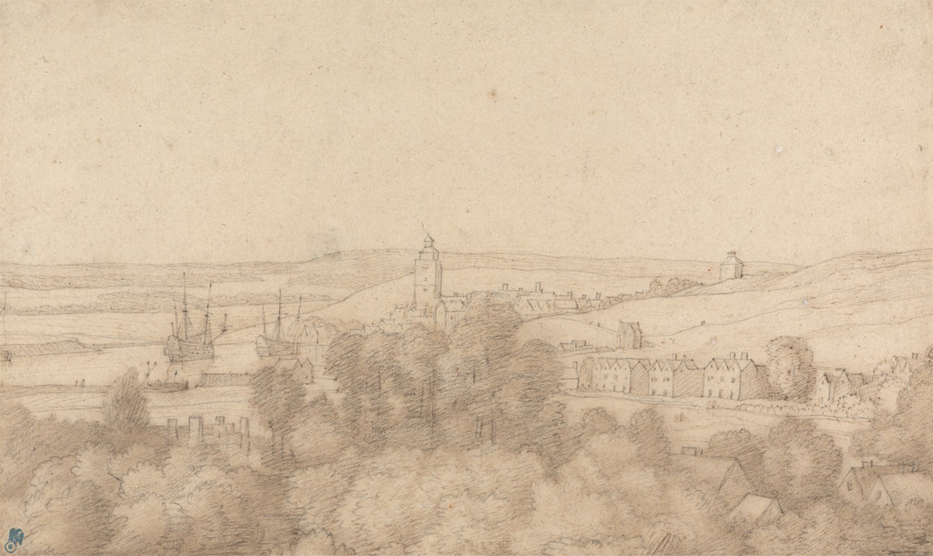 A View of Chatham from the West — Jacob Esselens