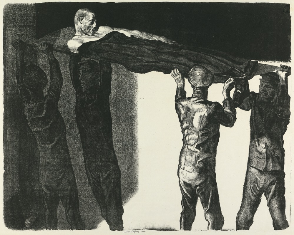 The Ambulance by Джон Копли, 1918 — digital art print download
