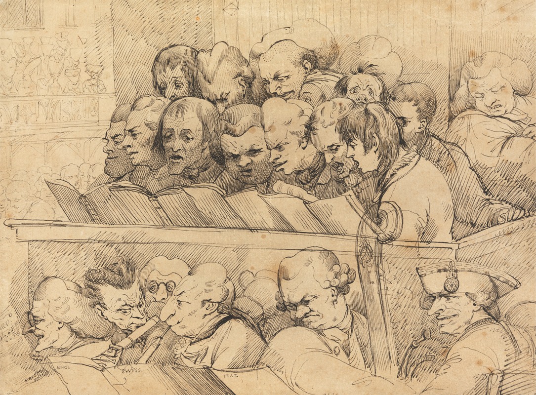 Choir and Orchestra (A Choral Band) — John Hamilton Mortimer