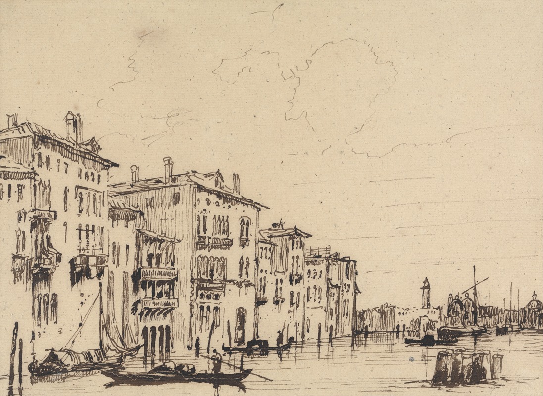 Venetian Scene by Джон Хендерсон — digital art print download